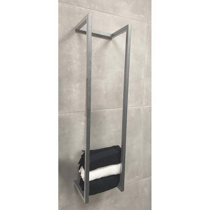 Loft handdoekrek 95 x 25 x 20 cm RVS