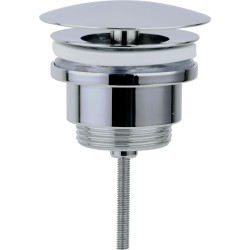 Eco open afvoerplug 5/4" chroom