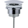 Eco open afvoerplug 5/4" chroom