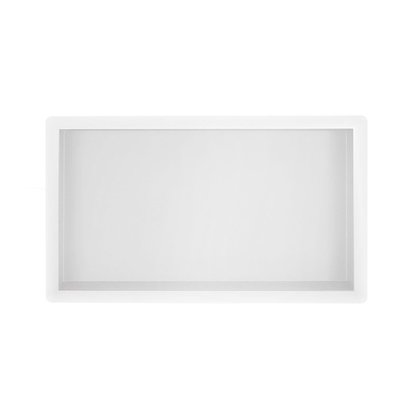 Demis inbouwnis 60 x 30 x 10 cm mat wit
