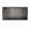 Demis inbouwnis 60 x 30 x 10 cm gunmetal