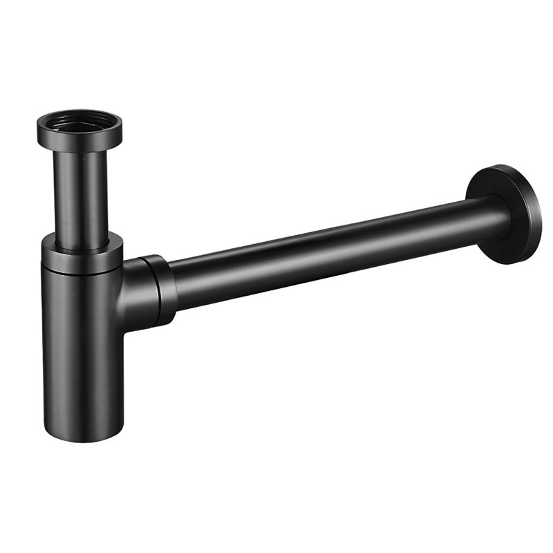 UniMatch wastafelsifon 5/4" x 32 mm gunmetal
