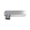 RHEINZINK Stadsuitloop walsblank Ø80mm 60 x 80mm 32cm