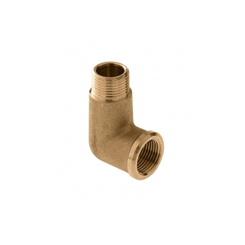 BONFIX Draad messing kniekoppeling 1" bi.dr. x bu.dr