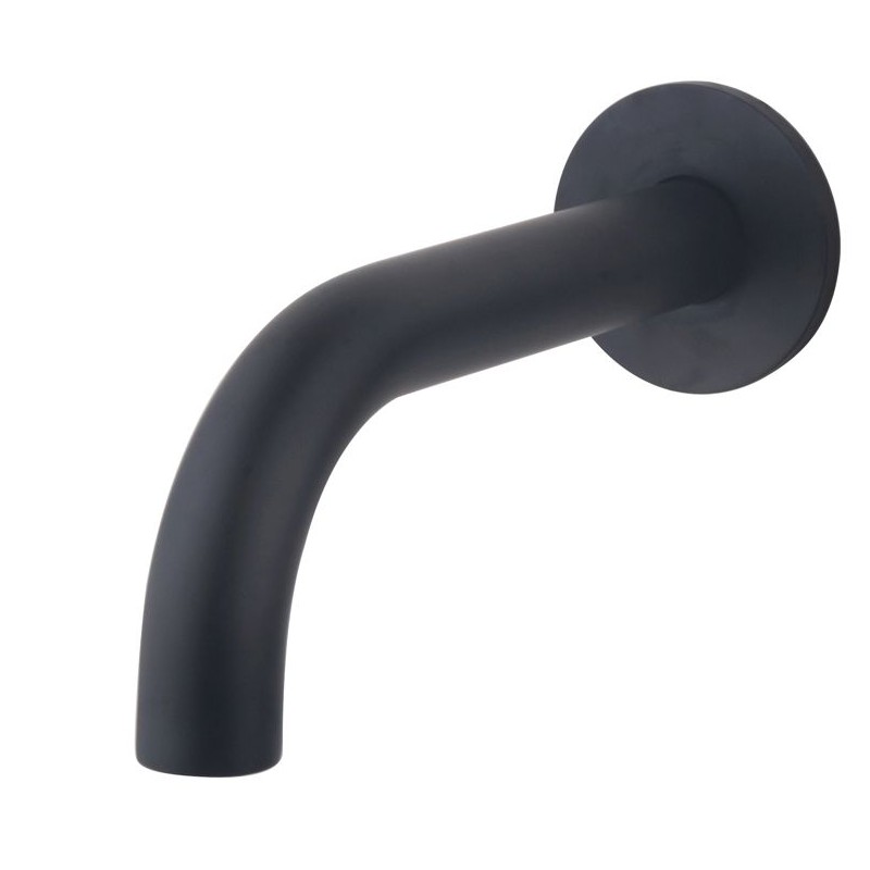 Caral baduitloop rond 20 cm 1/2'' zwart