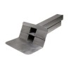 plakplaat COMBI lood 25 UD 450 mm 45 graden 2 x 60 x 80 mm