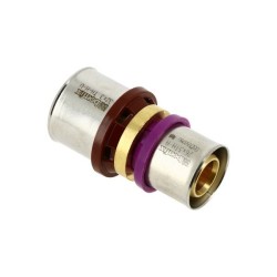 BONFIX Alu-pers rechte verloopkoppeling 32 x 26 mm