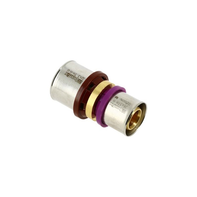 BONFIX Alu-pers rechte verloopkoppeling 32 x 26 mm