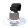 Kabel- en Leidingdakdoorvoer 50 0° Alu geïsoleerd
