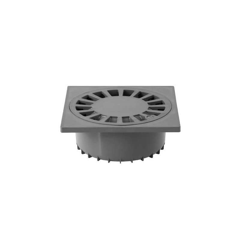 Jimten pvc vloerput zelfreinigend 300x300 d125 mm (24230)