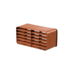 Ubbink VloerVent Nieuwbouw Muurrooster KS WF rood