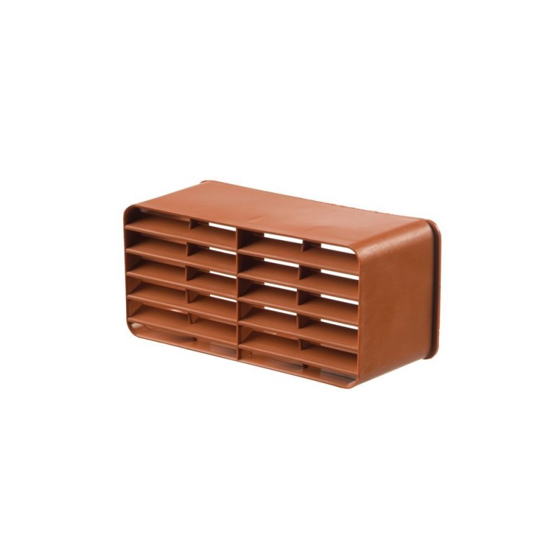 Ubbink VloerVent Nieuwbouw Muurrooster KS WF rood