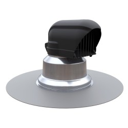 Kabel- en Leidingdakdoorvoer 120 0° Alu Armourplan SM geïsoleerd