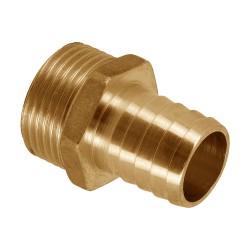 BONFIX Draad messing slangpilaar 1/2" buitendraad x 20 mm