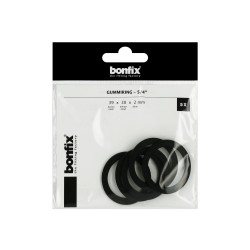 BONFIX Gummiring 5/4" (39 x 30 x 2 mm) 5 stuks