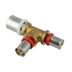 BONFIX Alu-pers verloop T-stuk 25 x 16 x 16 mm