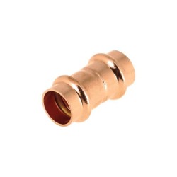 BONFIX V-press aquagas rechte koppeling 22 x 22 mm