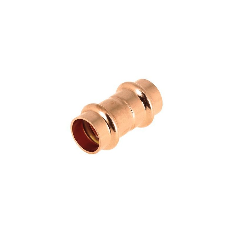 BONFIX V-press aquagas rechte koppeling 22 x 22 mm