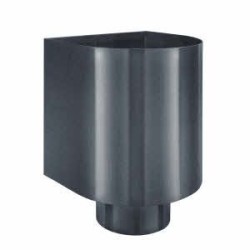 zinken vergaarbak Mini  100mm - zwart (Anthra)