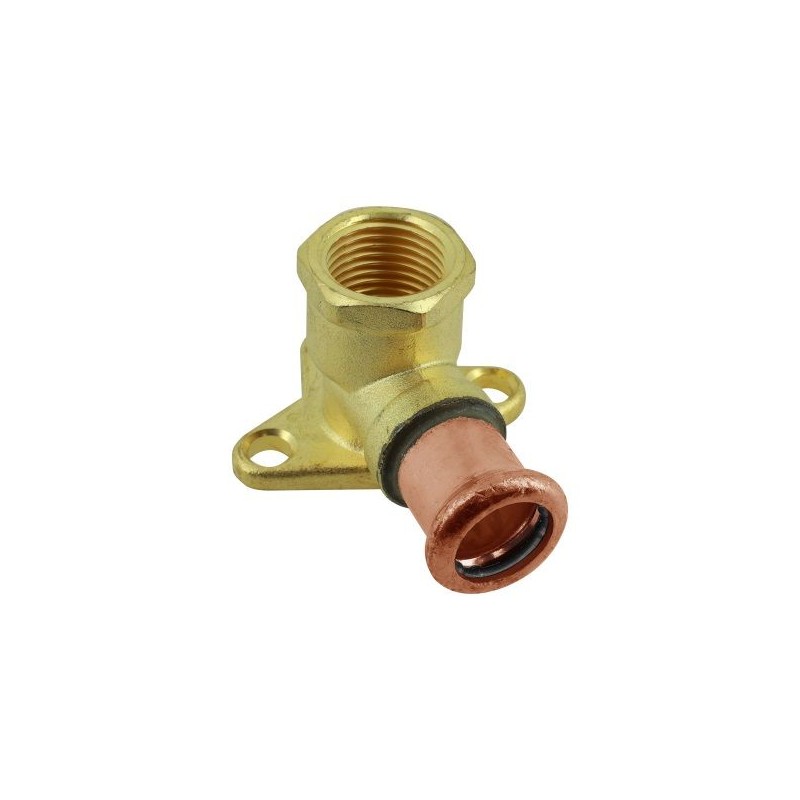 BONFIX M-press RK-water muurplaat 1/2" bi.dr. x 14 mm
