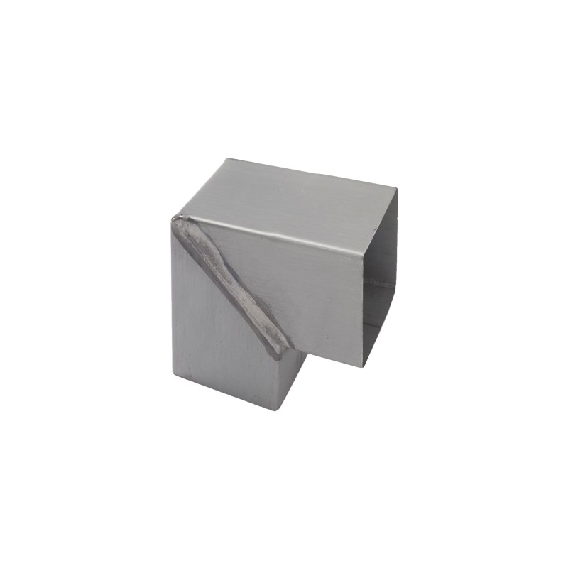 RHEINZINK Bocht prePATINA blue-grey mof x spie 80 x 80 mm 85 graden