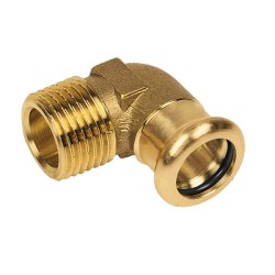 BONFIX M-press RK-water kniekoppeling 1" bu.dr. x 28 mm Silicium