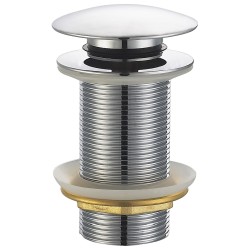 UniMatch clickwaste afvoerplug verlengd 5/4" chroom