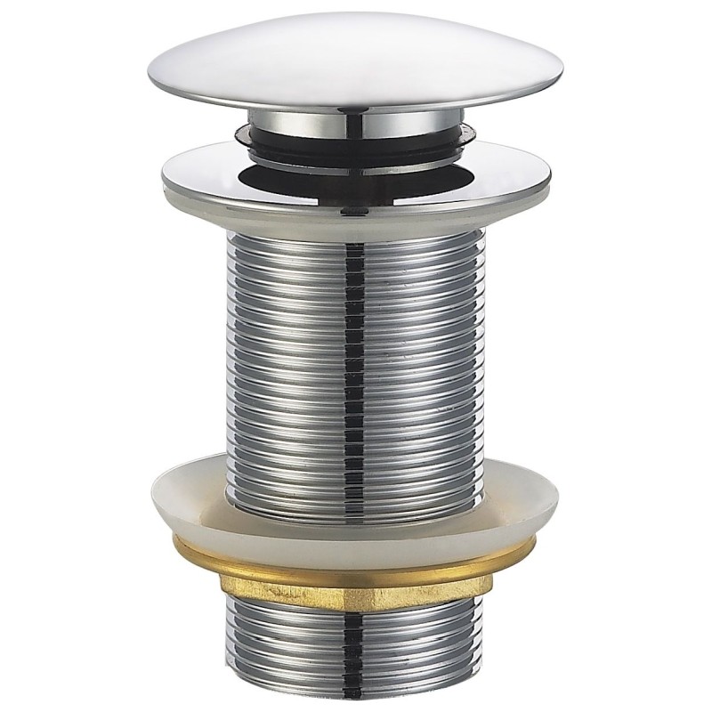 UniMatch clickwaste afvoerplug verlengd 5/4" chroom