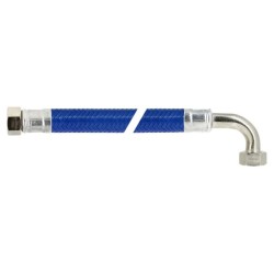 BONFIX EPDM flexibele slang 100cm 3/4" bi x 3/4" bi blauw haaks