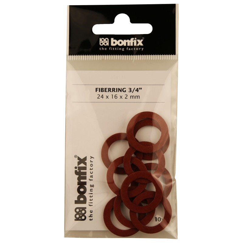 BONFIX Fiberring 3/4" (24 x 16 x 2 mm) 10 stuks