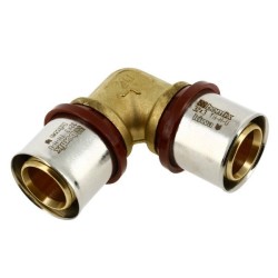 BONFIX Alu-pers kniekoppeling 32 x 32 mm