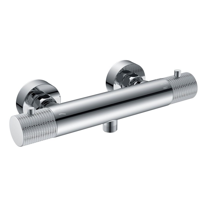 Ribbd thermostatische douchemengkraan hartafstand 15 cm chroom
