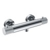 Ribbd thermostatische douchemengkraan hartafstand 15 cm chroom