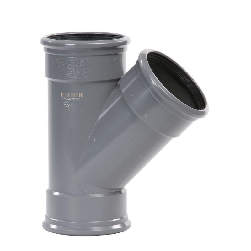 manchet T-stuk 3xM 45gr315x250