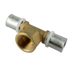 BONFIX Alu-pers T-stuk 25 x 1" bi.dr. x 25 mm