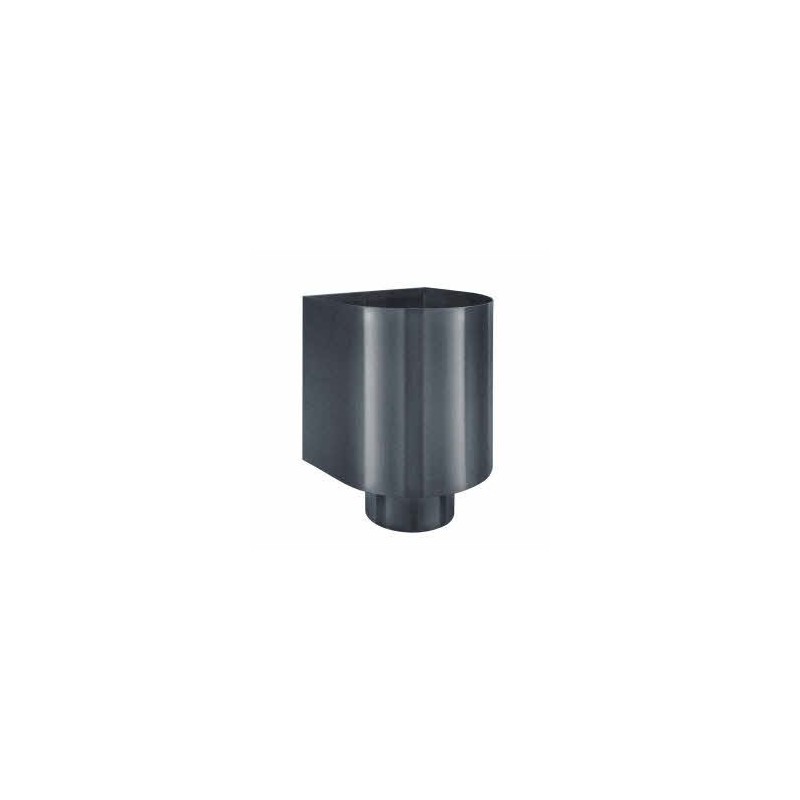 zinken vergaarbak Mini  80mm - zwart (Anthra)