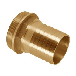 BONFIX Draad messing slangpilaar 2" buitendraad x 50 mm
