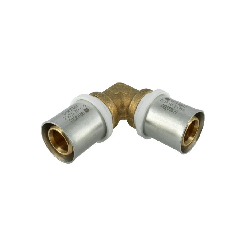 BONFIX Alu-pers kniekoppeling 25 x 25 mm