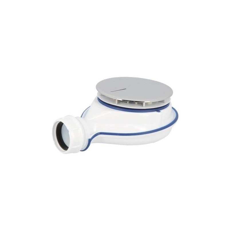 Nicoll Turboflow XS douchesifon 90mm met magneetklep - afvoer Ø40mm