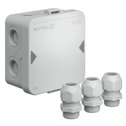 ATT AK1-IP65 kabeldoos met M20 schroefwartels