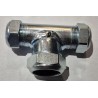 BONFIX Knel C-staal 109 verloop T-stuk 22 x 28 x 22 mm