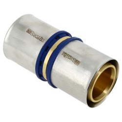 BONFIX Alu-pers rechte koppeling 63 x 63 mm