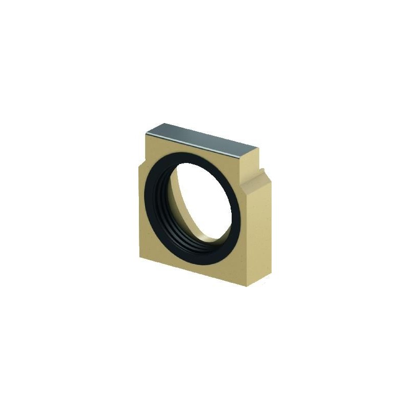 ACO Multiline Sealin V100S eindplaat voor gooteinde Ø110 mm