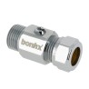 BONFIX Kogelstopkraan knel 3/8 x 15 (schroevendraaier)