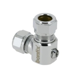 BONFIX Minikogelkraan haaks knel 10x10 (schroevendraaier)