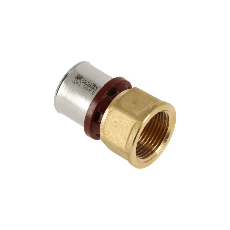 BONFIX Alu-pers schroefbus 1" bi.dr. x 32 mm