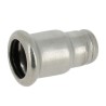 BONFIX M-press RVS-water eindkoppeling 18 mm