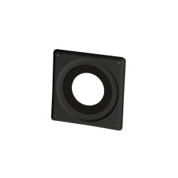Ubbink Gevel Manchet KS voor Muurdoorvoer 60/100 zwart
