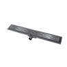 Wiesbaden douchegoot met flens 90x7 cm gunmetal
