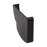 Nicoll Ovation LG28 PVC-Ti eindstuk centraaluitloop rechts zwart